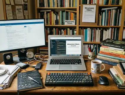 Image showing reading_trail